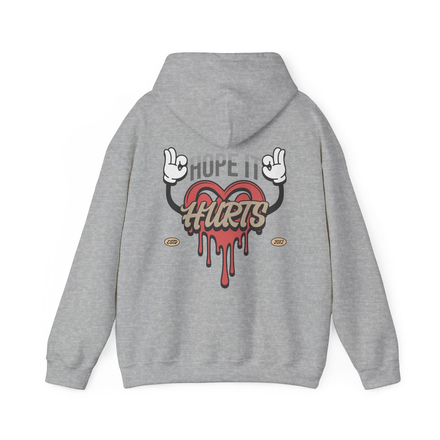 Hope It Hurts Heavy Hoodie