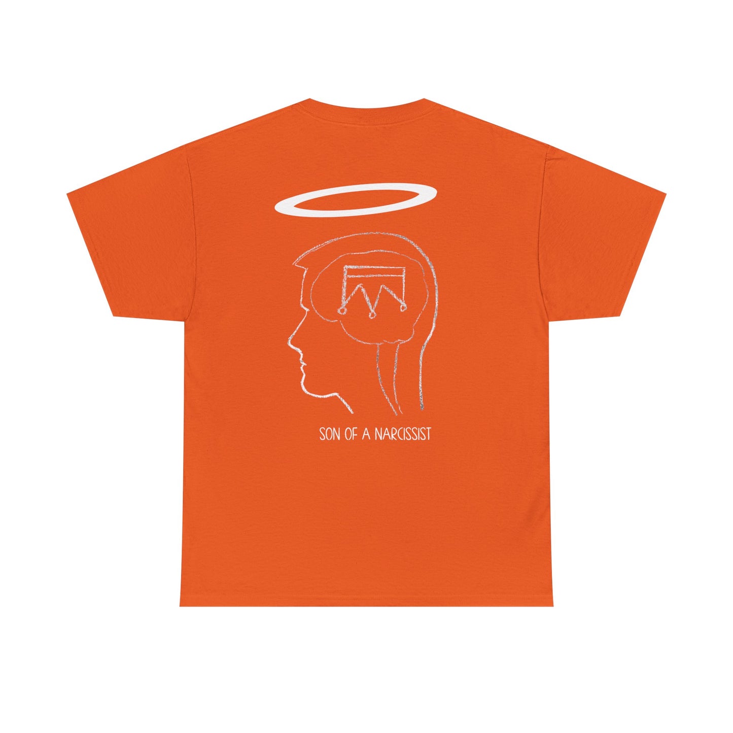 Bare-Bones Son of A NARCISSIST Heavy Cotton Tee