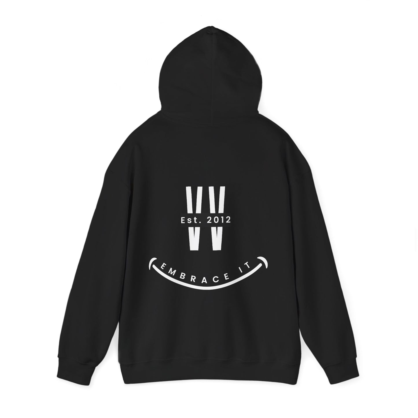 Bare-Bones Try-A-Smile Heavy Hoodie