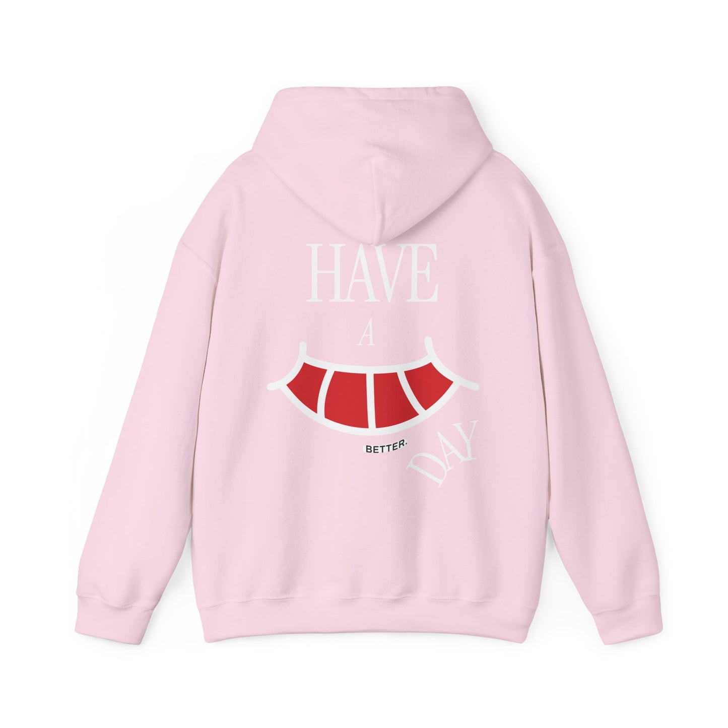 Bare-Bones Have A Better Day Heavy Hoodie