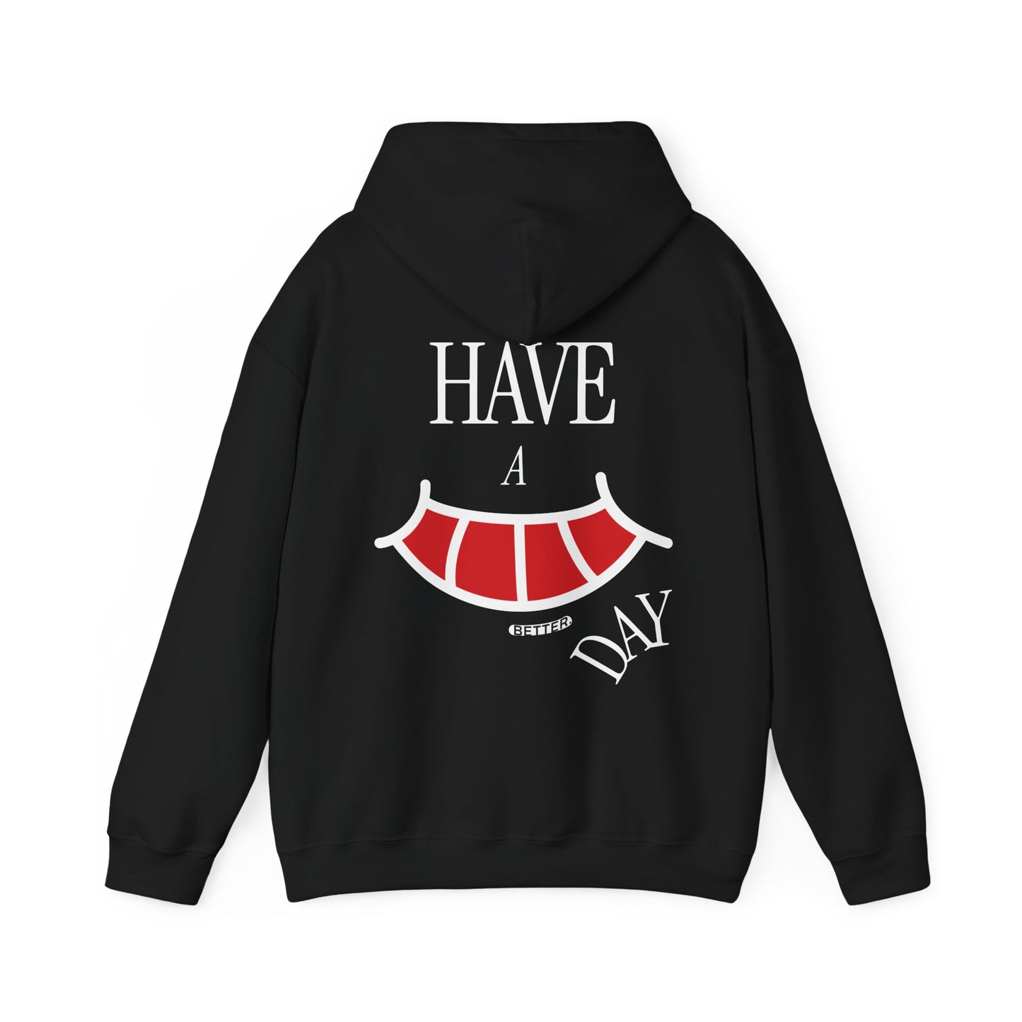 Bare-Bones Have A Better Day Heavy Hoodie