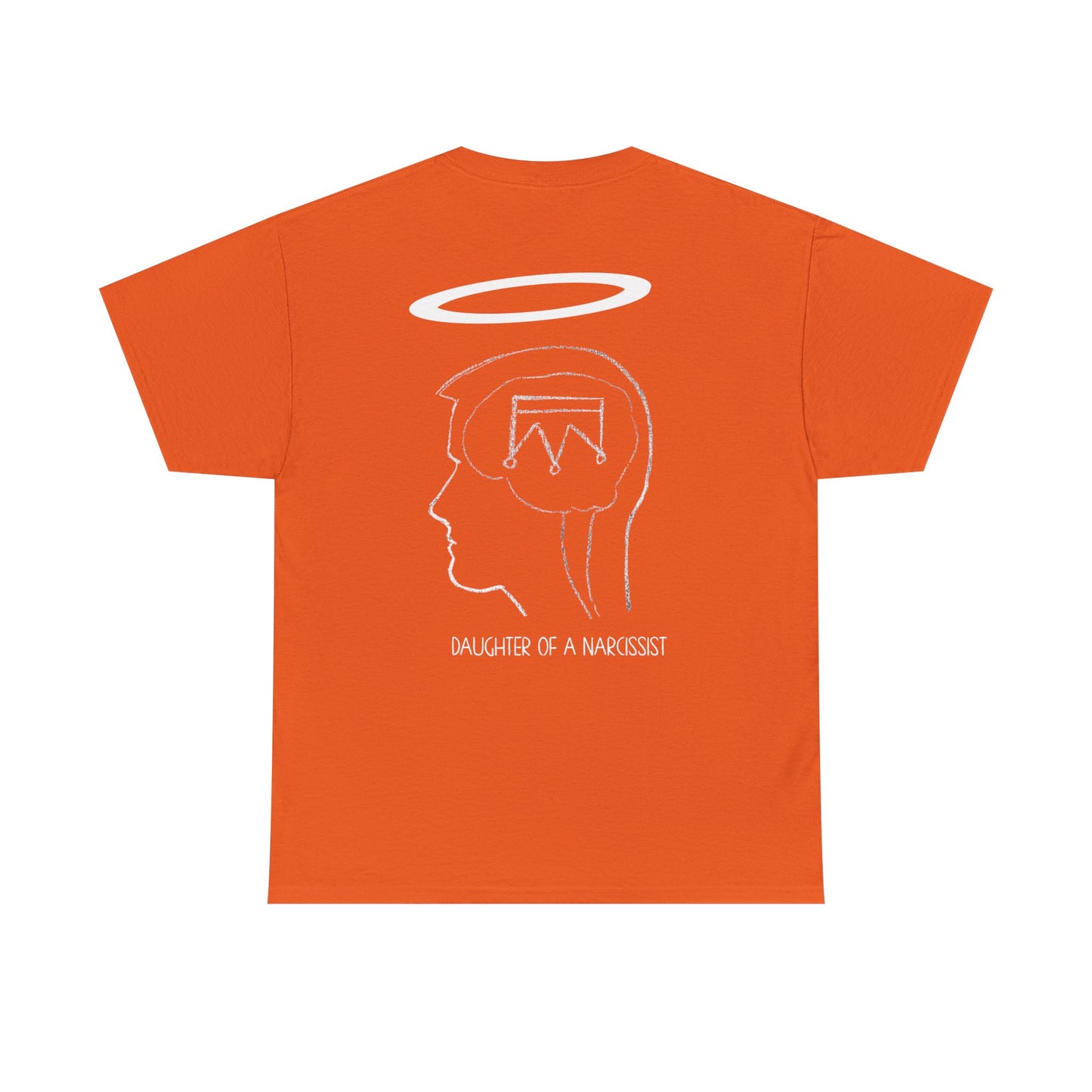 Bare-Bones Daughter of A NARCISSIST Heavy Cotton Tee